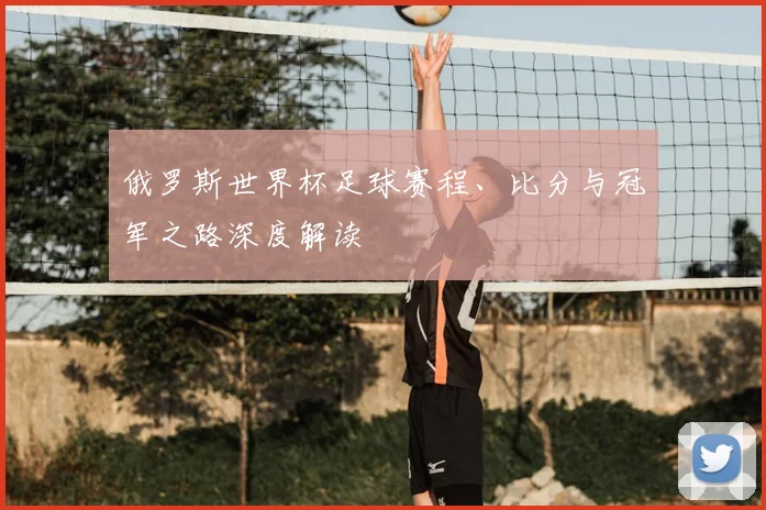 俄罗斯世界杯足球赛程、比分与冠军之路深度解读